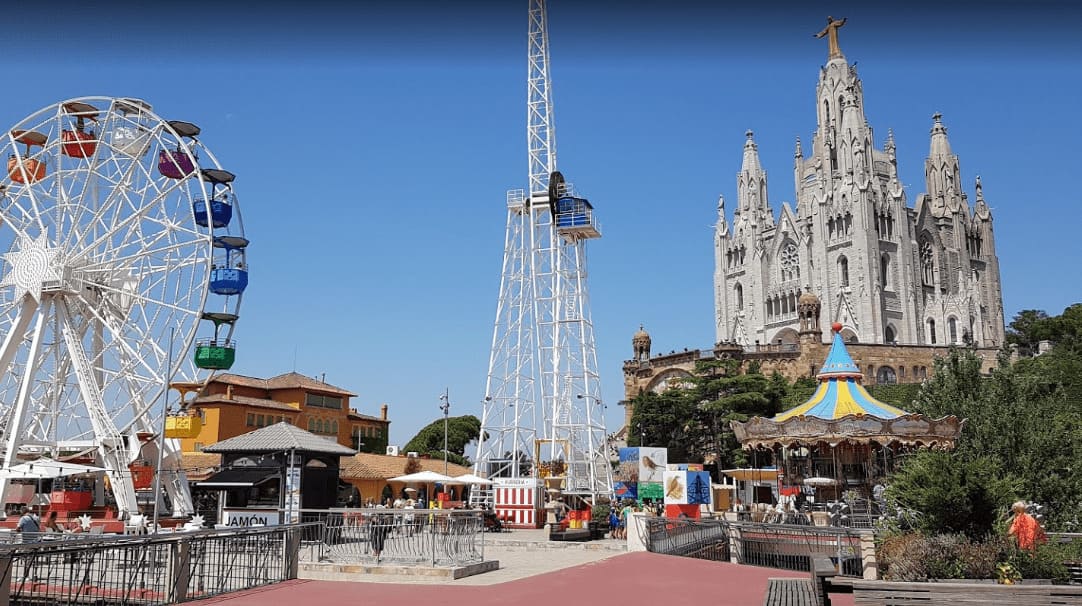 el tibidabo de barcelona