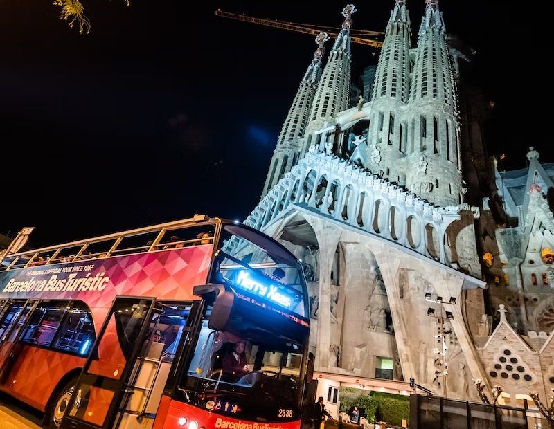 tour luces navidad barcelona